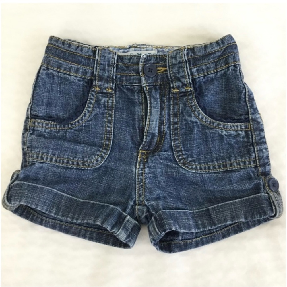 Girl’s The Children's Place Blue Denim Shorts Classic Style Size 3T